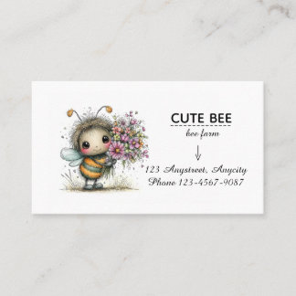 Blossom Bee Buddy Business Card