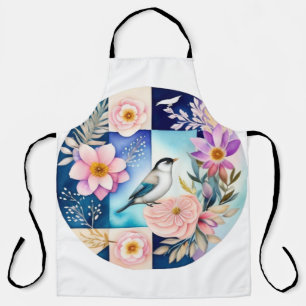 Blossom & Bird Apron