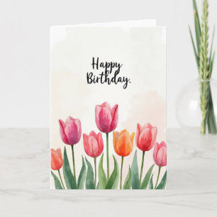 Blossom Birthday Artistic Card