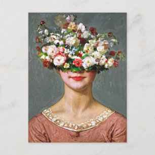 “Blossom Bonnet” Helen - Art & Floral Society Holiday Postcard