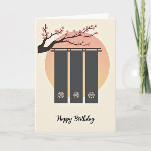 Blossom Branch Birthday Card