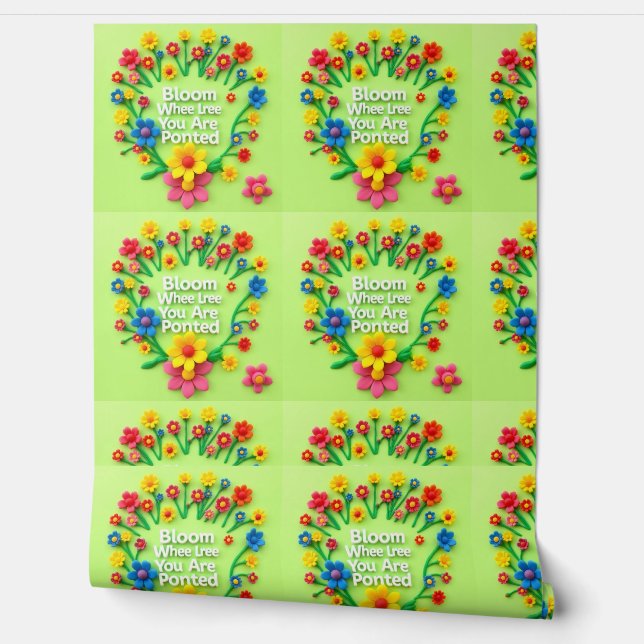 Blossom Burst Wallpaper (Unrolling)