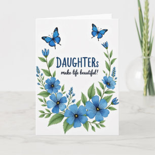 Blossom Daughters Love Card