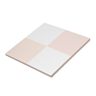 Blossom elegance salmon floral tile set Pattern 3