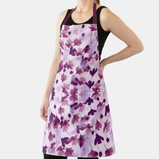 Blossom Floral Abstract Apron