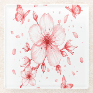 Blossom Flower Coaster Bloom-Inspired Table Decor