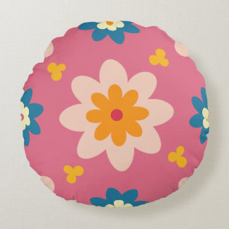 Blossom Flower Pattern Pillow