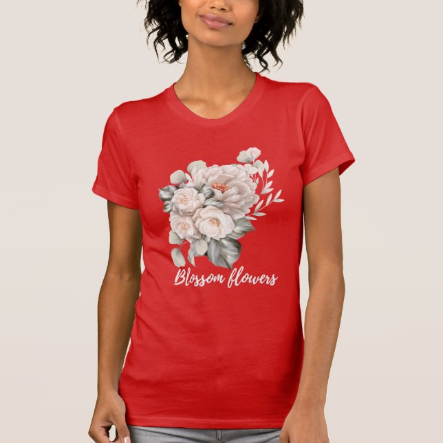 Blossom Flowers T-Shirt (Front)