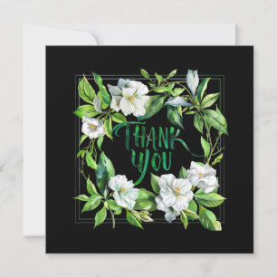 Blossom flowers Thank You Card