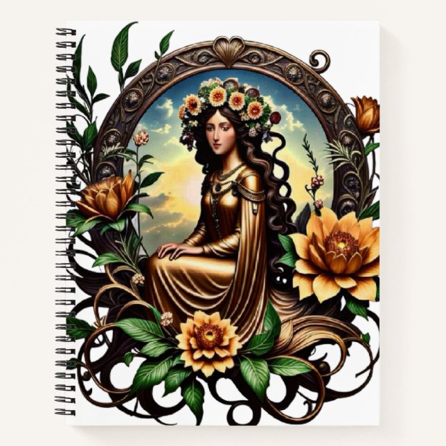 Blossom girl  notebook (Front)