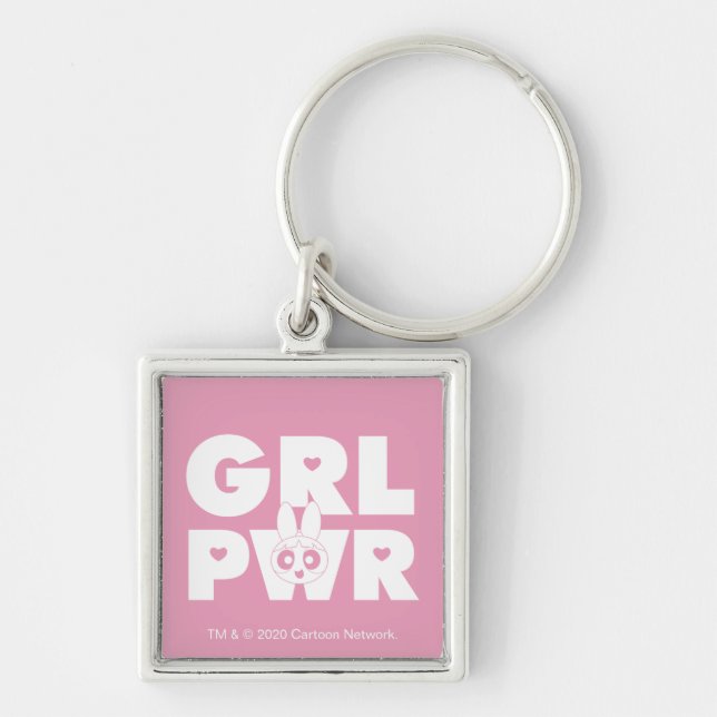 Blossom: Girl Power Key Ring (Front)