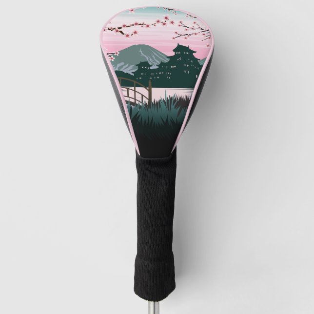 Blossom Golf Head Cover (Front)