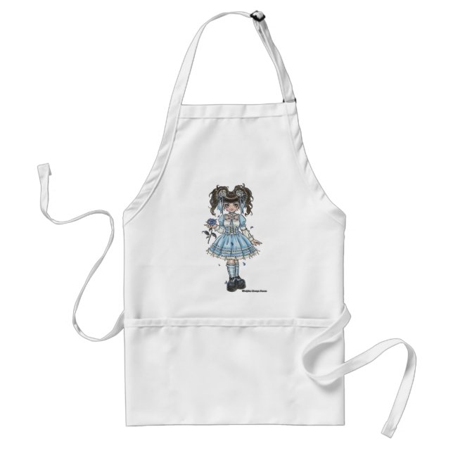 Blossom Gothic Lolita Apron (Front)