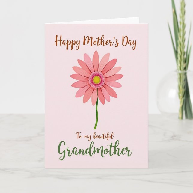 Blossom Grandmothers Card (Front)