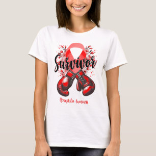 Blossom Haemophilia Warrior Survivor T-Shirt