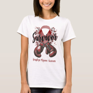 Blossom Hemiplegic Migraine Warrior Survivor T-Shirt
