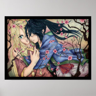 Blossom Hug Poster