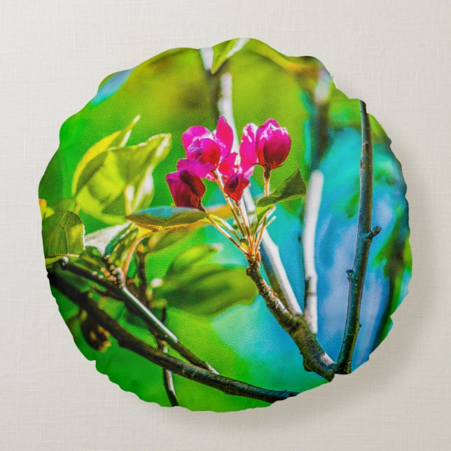 Blossom Inside Round Cushion (Back)