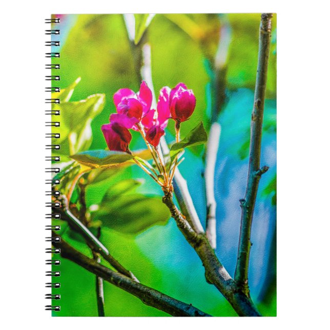 Blossom Inside Spiral Notebook (Front)