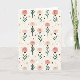Blossom Mothers Day Pattern Card