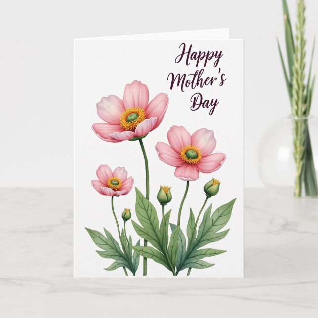 Blossom Mothers Day Script Card (Front)