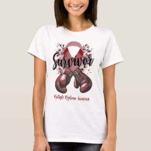 Blossom Multiple Myeloma Warrior Survivor T-Shirt
