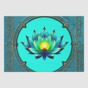 Blossom of Elegance, Mystic Lotus. Tissue Paper