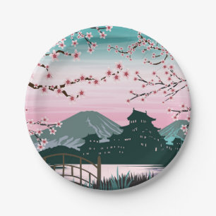 Blossom Paper Plate