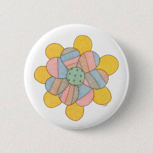 Blossom Pinback Button