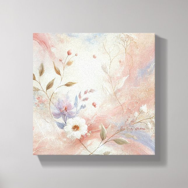 Blossom Serenity Canvas Print (Front)