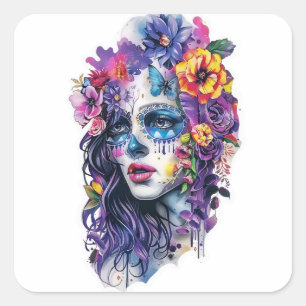 Blossom Soul Medley Square Sticker