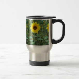 Blossom Sunflower Wildflower Travel Mug
