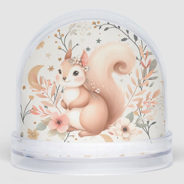 Blossom Tail Dreams kids Snowglobe (Front)