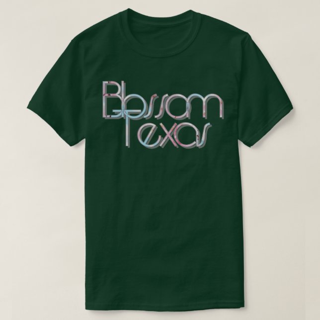 Blossom Texas T-Shirt (Design Front)