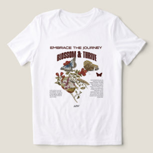 Blossom & Thrive: Embrace the Journey Best Friend Tri-Blend Shirt