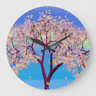 Blossom Tree Large Clock