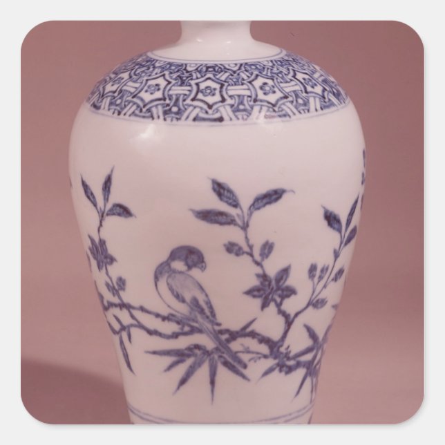 Blossom vase, Ming dynasty Square Sticker (Front)