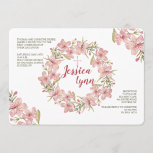 Blossom Wreath Invitation