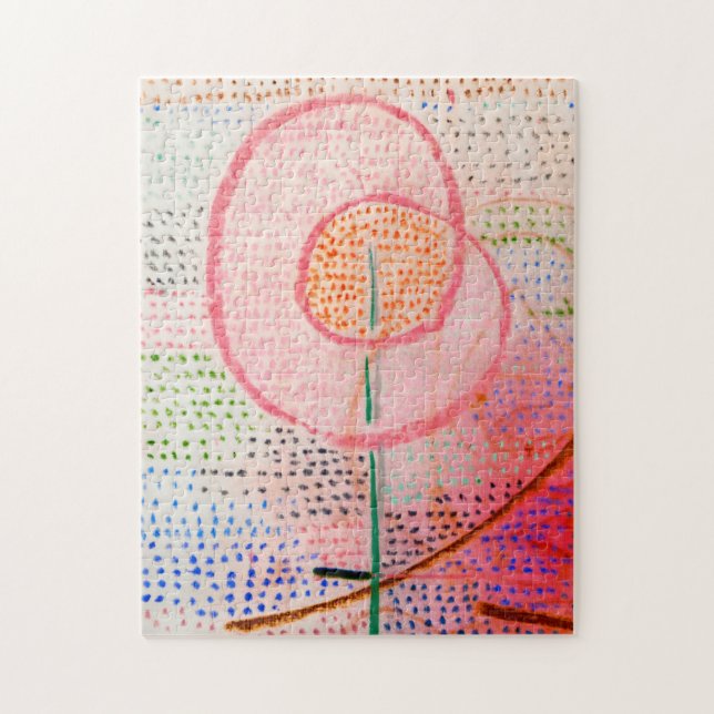 Blossoming (1934) by Paul Klee - Abstract Art Jigsaw Puzzle (Vertical)