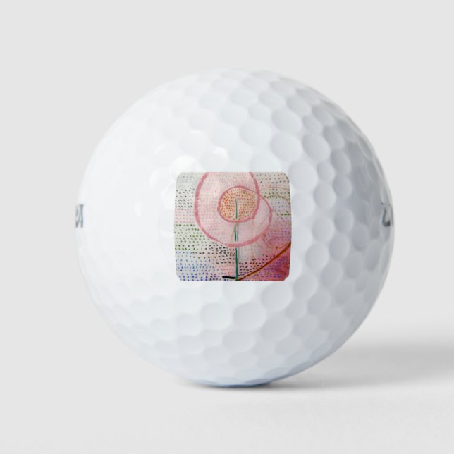 Blossoming (1934) by paul klee golf balls (Front)