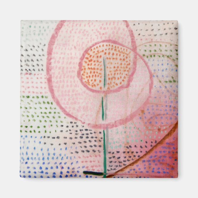 Blossoming (1934) by paul klee magnet (Front)