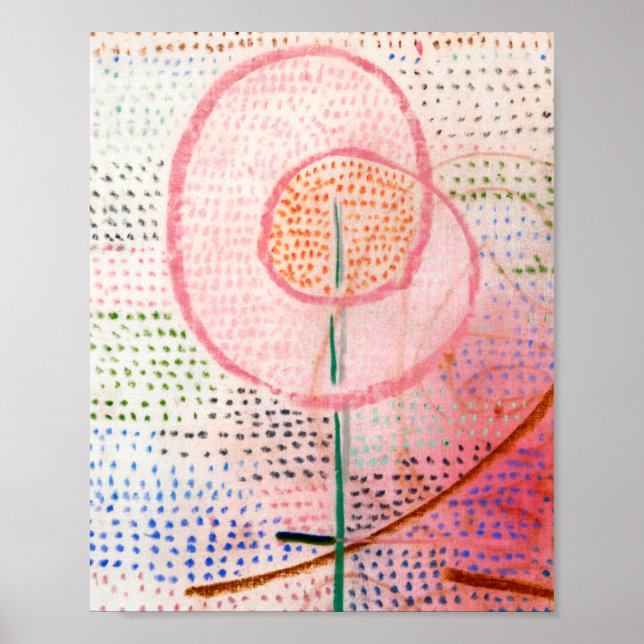Blossoming 1934 Painting By Paul Klee Poster (Front)