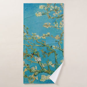 Blossoming Almond Tree by Van Gogh Bath Towel