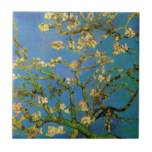 Blossoming Almond Tree by Van Gogh, Fine Art Tile