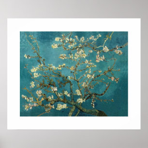 Blossoming Almond Tree by Van Gogh Poster