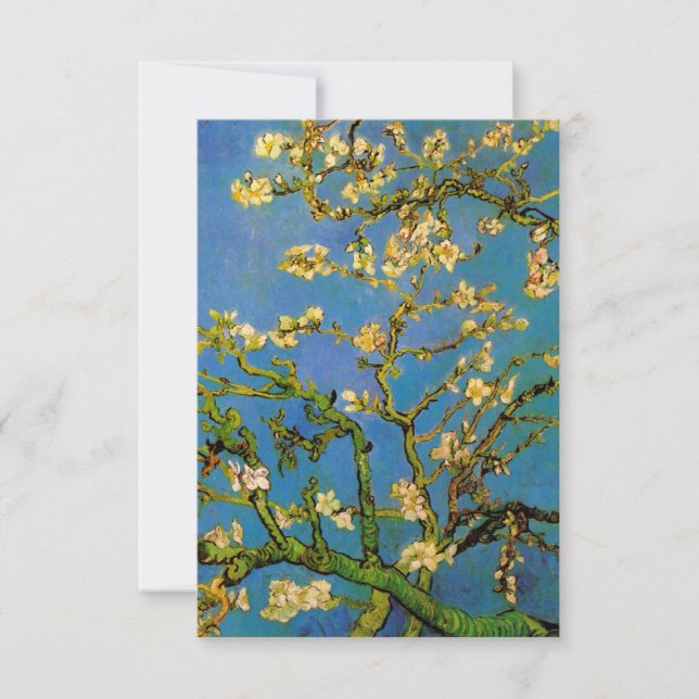 Blossoming Almond Tree by Vincent van Gogh (Front)