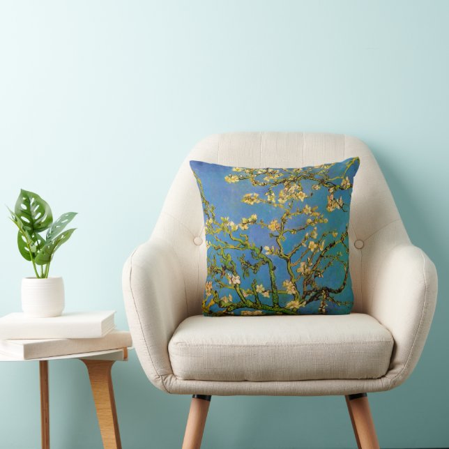 Blossoming Almond Tree by Vincent van Gogh Cushion (Chair)