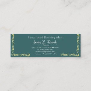 Blossoming Almond Tree by Vincent van Gogh. Mini Business Card