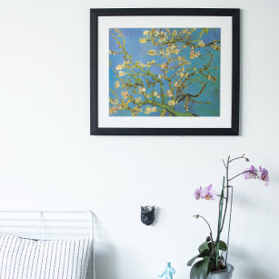 Blossoming Almond Tree by Vincent van Gogh Poster