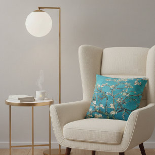 Blossoming Almond Tree Van Gogh Cushion